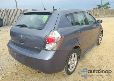 2009 Pontiac Vibe z USA, uszkodzony, nr VIN 5Y2SP67029Z457124